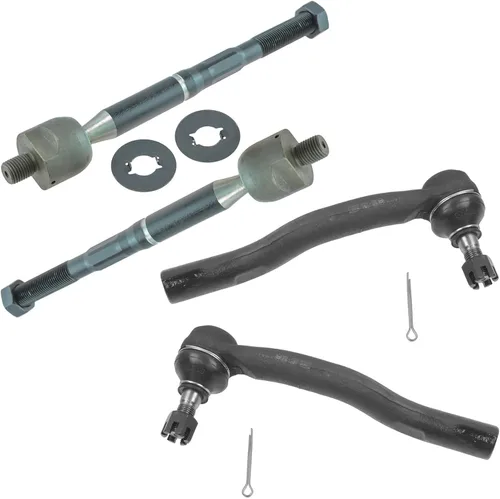 Vista 22 de TRQ Juego de varillas de acoplamiento delanteras interiores y exteriores, 4 piezas, compatible con Kia Soul 2014-2019 15-19 Soul EV