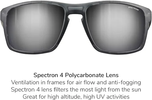 Vista 2 de Julbo Gafas de sol Shield Mountain con lente REACTIV o Spectron