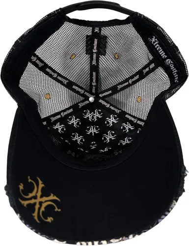 Vista 5 de Xtreme Couture by Affliction - Gorra de camionero para hombre, color negro