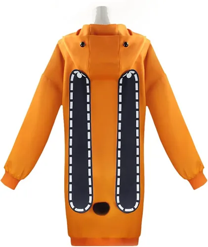Vista 3 de PUONU Disfraz de anime de cosplay con abrigo juego completo de 7 piezas Yomozuki Runa para niñas