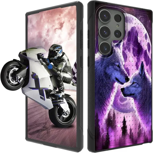 Vista 18 de Funda protectora resistente de doble capa para Samsung A14 5G (parte trasera con textura antideslizante), TPU suave a prueba de golpes, para Samsung