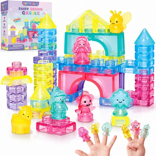 Vista 9 de JOY SPOT! 54 bloques de construcción suaves para niños pequeños, bloques