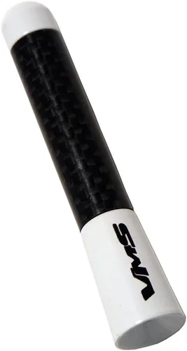 Vista 4 de VMS Racing Blanco con fibra de carbono real negro 3 "pulgadas antena corta compatible con Jeep JK 07-20