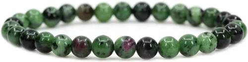 Vista 19 de Angelstones Gemstones 6mm Round Beads Healing Crystal Bracelet for women Amatista