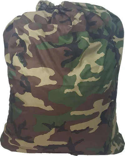 Vista 5 de Bolsa de lavandería de nailon de 30 x 40 pulgadas, fabricada en los Estados Unidos