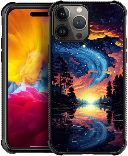 Vista 12 de Funda compatible con iPhone 12 Pro Max, patrón de aro de baloncesto para niños y hombres, funda antiarañazos a prueba de golpes para iPhone 12 Pro
