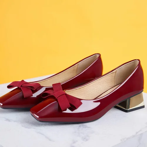 Vista 2 de C.Paravano Low Heel Shoes for Women I Women Pumps I Pumps Shoes Women I Block Heel Pumps I Block Heels for Women I Low Heels