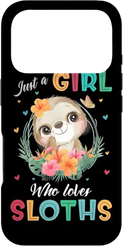 Vista 30 de Just a Girl Who Loves Sloths Case for iPhone 17