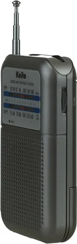 Vista 2 de Kaito KA200 radio de bolsillo AM/FM Gris
