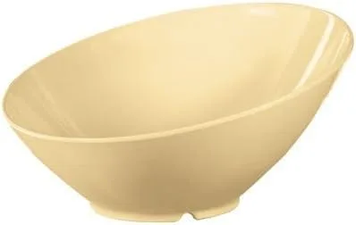 Vista 17 de G.E.T. B-792-W - Cuenco en ángulo para servir en cascada para ensaladas, arroz y postre, 24 onzas / 9.25 pulgadas, color blanco