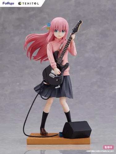Vista 2 de Furyu Bocchi The Rock! Figura de Tenitol Hitori Gotoh