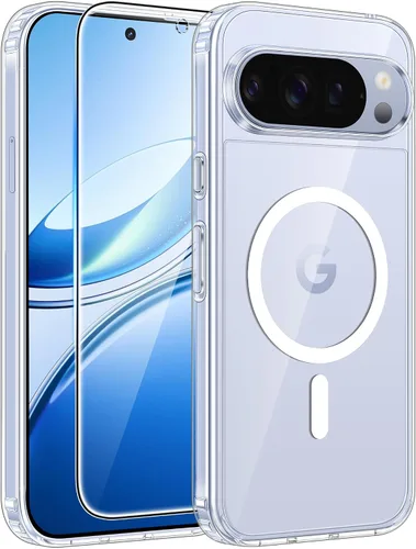 Vista 60 de FNTCASE para Samsung Galaxy Z Fold 7 Estuche Magnético: Funda de Teléfono Celular con Textura Mate Translúcida, Protección contra Caídas de Grado