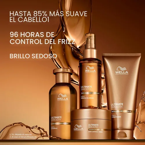 Vista 7 de Wella Professionals ULTIMATE SMOOTH Shampoo & Kit
