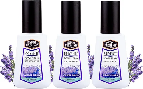 Vista 13 de Priventi - Spray para inodoro y baño eliminador de olores para hombres, hasta 120 usos, eliminación de olores de tamaño de viaje para #2 - Para