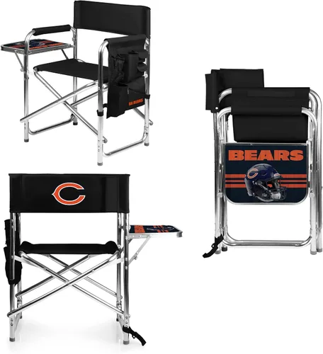 Vista 38 de Picnic TIME NFL Unisex-Adult NFL Sports Chair with Side Table, Beach Chair, Camp Chair for Adults