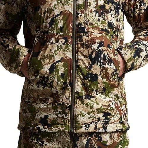 Vista 22 de SITKA Gear Chaqueta ambiental aislada de caza para hombre