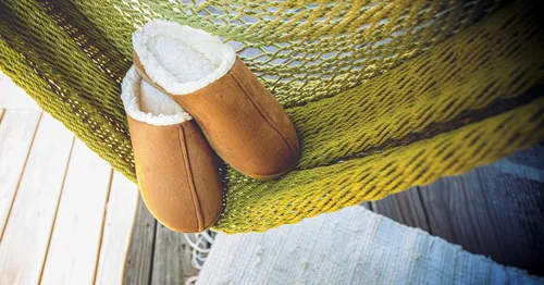 Vista 6 de isotoner Pantuflas Rory sin cordones para mujer
