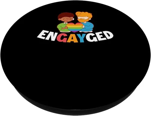 Vista 2 de Engayged PopSockets PopGrip intercambiable