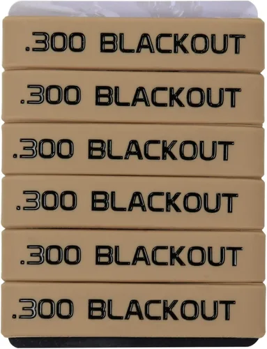Vista 11 de Aolamegs Paquete de 6 bandas de marcado de cargador Blackout 300
