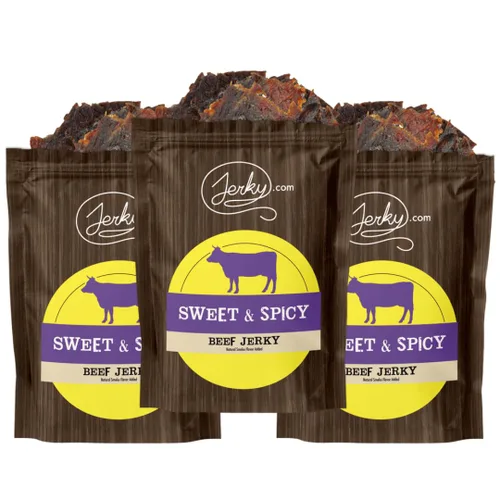 Vista 7 de All Natural Best Beef Jerky - Sin conservantes añadidos, sin MSG o nitratos añadidos, 100% saludable, carne seca magra