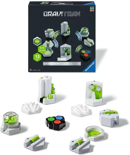 Vista 4 de Ravensburger Interacción de extensión de potencia GraviTrax STEM y juguete de construcción Juego de carreras de mármol y laberinto Sistema