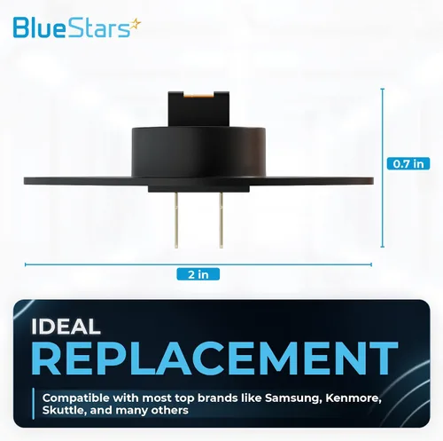 Vista 2 de BlueStars [Actualizado] DC32-00007A - Pieza de repuesto para termistor de secadora – Compatible con secadores Samsung y Kenmore – Reemplaza