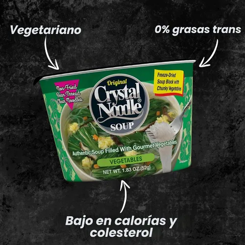Vista 4 de Crystal Noodle Sopa, paquete variado, 6 unidades, 11.4 onzas