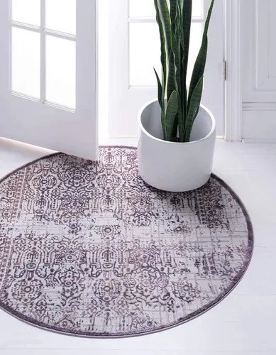 Vista 26 de Unique Loom Aberdeen Collection - Alfombra de área Stanhope (2' 7" x 6' 1" camino, gris/beige)