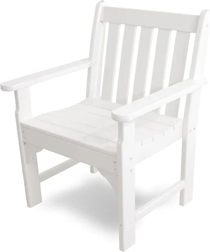 Vista 6 de POLYWOOD® Silla de conversación Vineyard, gris pizarra Pizarra gris