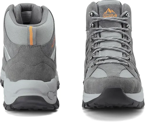 Vista 7 de NORTIV 8 Botas de senderismo impermeables para hombre, botas de trabajo al aire libre