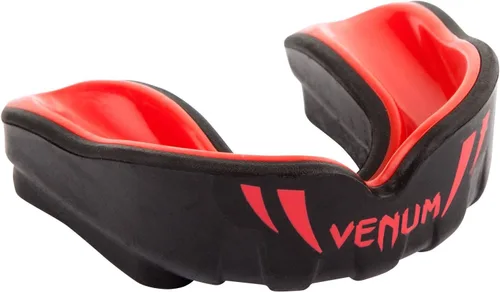 Vista 2 de Protector bucal Venum Challenger - para niños - Negro/Rojo