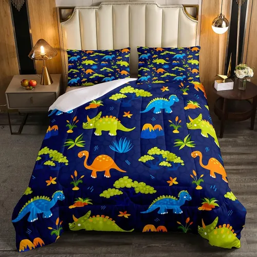 Vista 8 de Betta - Juego de ropa de cama de peces siameses coloridos de lucha contra el agua, juego de edredón de animales submarinos para niños y adultos