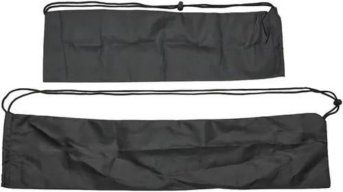 Vista 4 de Paquete de 4 bolsas de transporte para trípode con cordón, portátil, compacta, funda organizadora de almacenamiento para soporte de luz, monopié