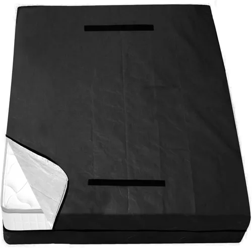 Vista 6 de Bolsas de colchón para mudanza y almacenamiento, funda de colchón impermeable para mudanza con asas resistentes, cremallera fuerte, bolsa