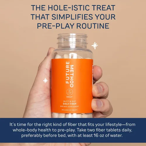 Vista 3 de FUTURE MÉTODO Suplemento de fibra con acacia y cáscara de psyllium, 60 ct Apoyo a la salud digestiva, fibra de cáscara de acacia y psyllium, sin