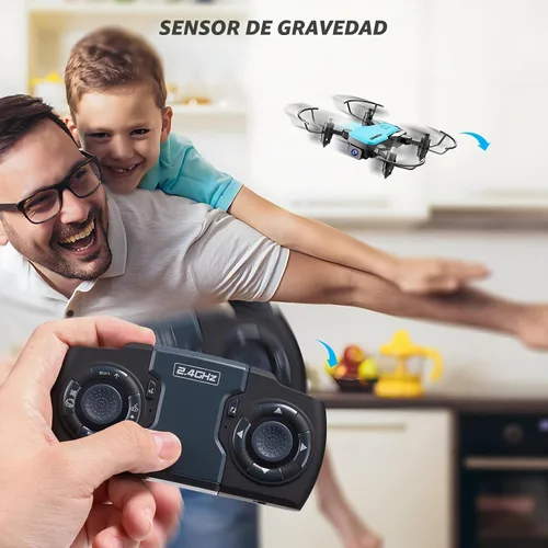 Vista 6 de SIMREX X300C Mini Drone con Cámara 720P HD FPV, Cuadricóptero a Control Remoto Plegable con Mantenimiento de Altitud, Flip 3D, Modo Sin Cabeza