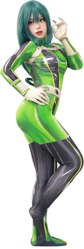 Vista 2 de DAZCOS Womens Cosplay Bodysuit Anime Costume US Size Clothing for Halloween