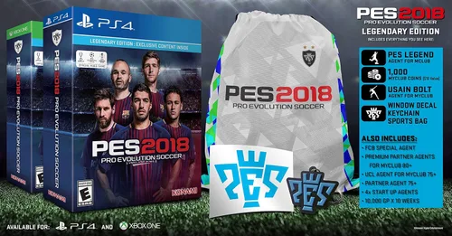 Vista 2 de Pro Evolution Soccer 2018 Legendary Edition - Playstation 4