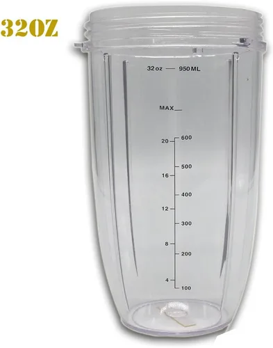 Vista 2 de Juego de tazas y cuchillas para sistema mezclador de licuadora de alta velocidad NutriBullet de repuesto, piezas de repuesto de la serie nutribullet