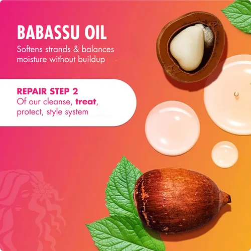 Vista 4 de De Babassu, acondicionar profundo de aceite y menta