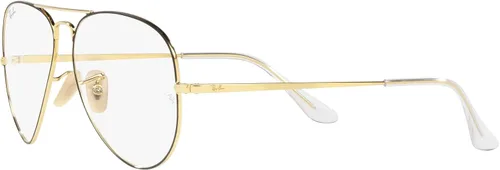 Vista 3 de Ray-Ban Women's Rx6489 Aviator Prescription Eyewear Frames