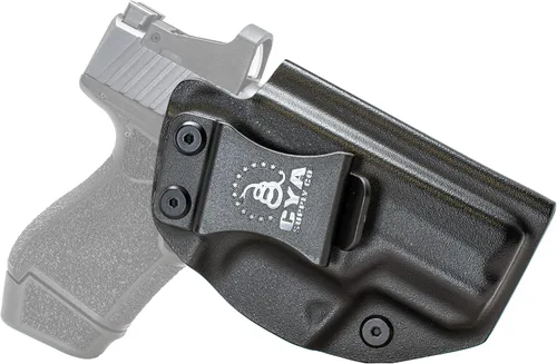 Vista 13 de CYA Supply Co. - Fundas IWB Black Optics Ready - Múltiples ajustes - Propiedad de veteranos - Fabricado en Estados Unidos
