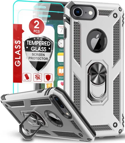 Vista 318 de LeYi Funda para Samsung Galaxy A05 (no compatible con A05S) con protector de pantalla y protector de lente de cámara, funda resistente de grado Negro