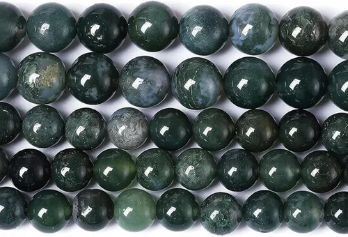 Vista 20 de 60 cuentas sueltas de piedra natural de turquesa africana de 0.236 pulgadas (6 mm) para hacer joyas, pulseras de bricolaje