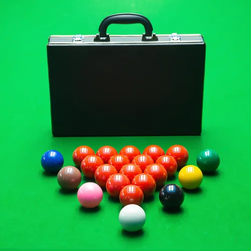 Vista 6 de Juego de 22 bolas de billar con estuche de almacenamiento, tamaño estándar