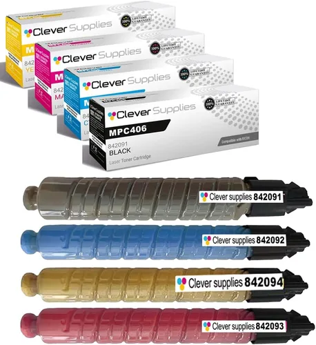 Vista 56 de CS - Cartucho de tóner compatible para Ricoh C220 406046 Color negro láser Aficio SP C220 Aficio SP C220A Aficio SP C220DN Aficio SP C220N Aficio SP