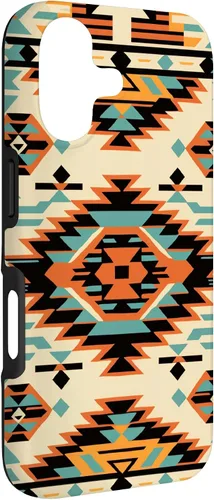 Vista 3 de Carcasa para iPhone 17 de Western Southern Country Native Aztec
