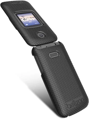 Vista 9 de Funda con clip para cinturón para Alcatel Smartflip/Alcatel Go Flip 3, funda protectora a presión con clip giratorio para cinturón combo