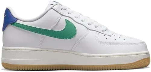 Vista 3 de Nike Tenis de baloncesto modernos y clásicos para mujer, BlancoStadium Green-game Royal