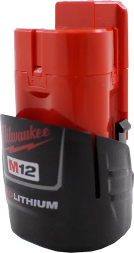 Vista 2 de Batería de ion-litio para herramientas inalámbricas de 12 voltios Milwaukee 48-11-2401 M12 RED LITHIUM